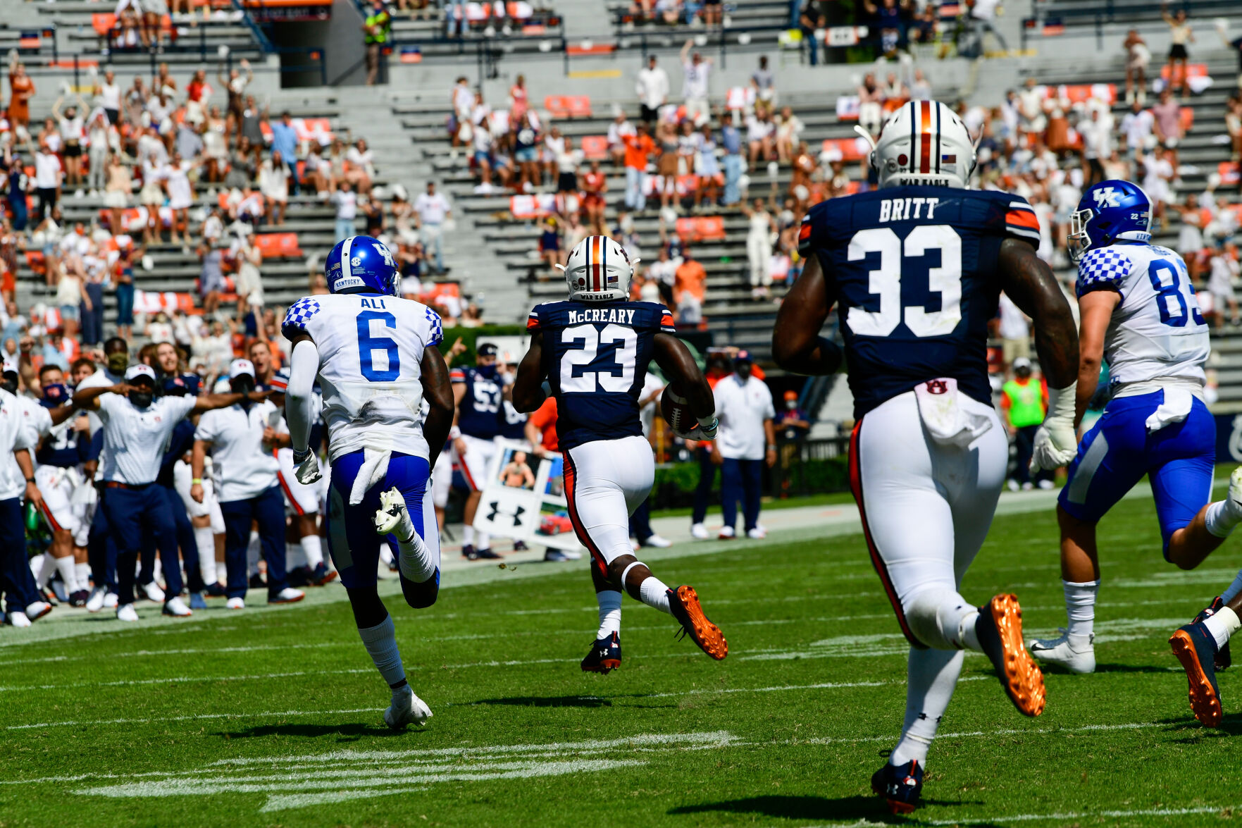Football: Auburn vs Kentucky